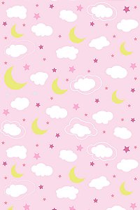 Papel de Parede Baby Nuvens