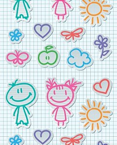 Papel de parede linha baby / infantil