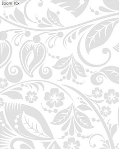 Papel De Parede Floral Fundo Branco Renovando Em Um Clique