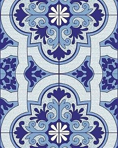 Papel de Parede Azulejo Realeza