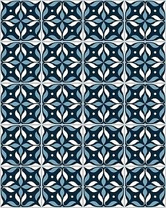 Papel de Parede Azulejo Cassino