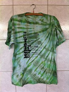 Camisa Tie Dye Masculina - O Silêncio "G"