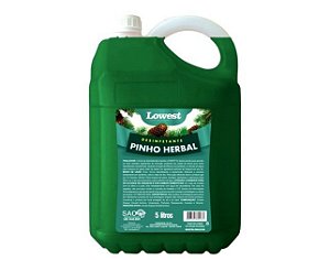Desinfetante Pinho Herbal 5L Lowest