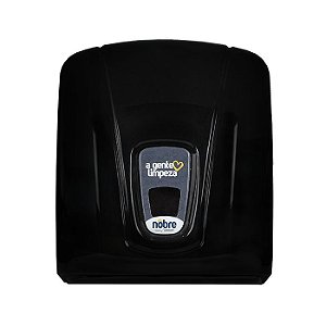 Dispenser para Papel Toalha Interfolhas - Preto