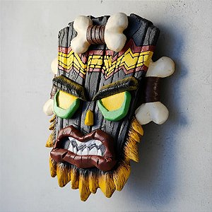 Mascara UKA UKA - Crash Bandicoot Decoração/Quadro geek