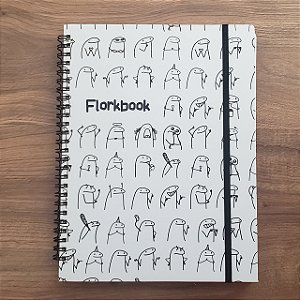 Caderno grande FlorkBook