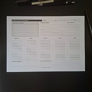 DESK PLANNER BASIC 20X27