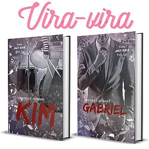 Kim/Gabriel (Jack Rock #5 - vira-vira) + marcadores  (Depósito: 36,00. Checar desconto na Shopee)