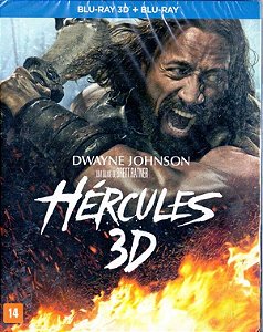 Blu Ray 3D+BD -  Hercules - Dwayne Johnson