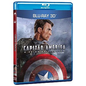 Blu-ray 3d Capitão América - O Primeiro Vingador