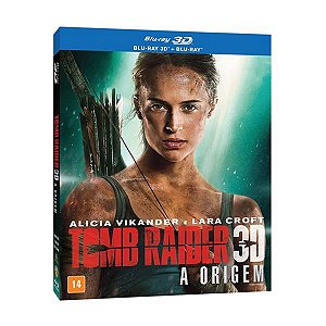 Blu-Ray + Blu-Ray 3D - Tomb Raider: A Origem