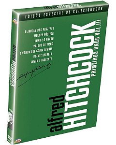 DVD Alfred Hitchcock: Primeiros Anos - Vol. 3 (7 filmes)