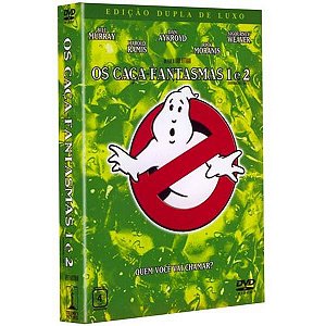Dvd Os Caças Fantasmas 1 e 2 Ed. Luxo