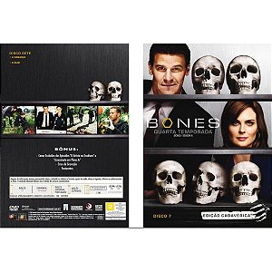 Box DVD Bones - 4ª Temporada (6 Discos)