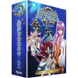 DVD - Os Cavaleiros Do Zodíaco - Ômega - Box 1 (3 Discos)