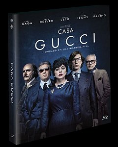 Blu-Ray (luva + 4 Cards) Casa Gucci - Ridley Scott