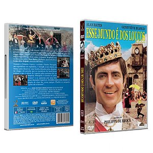 DVD Esse Mundo é dos Loucos - Philippe De Broca