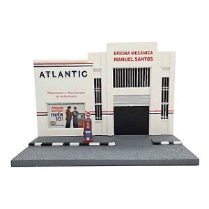 Diorama Posto Atlantic 1/43 Planeta DeAgostine