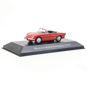 Miniatura Willys Interlagos Conversível 1963 1/43