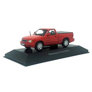 Miniatura Chevrolet S-10 1995 Vermelha 1/43