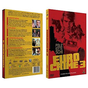 DVD DUPLO Eurocrime O Policial Italiano Vol. 3