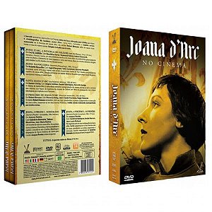DVD Joana D'Arc no Cinema (4 discos)