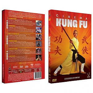 DVD TRIPLO Cinema Kung Fu