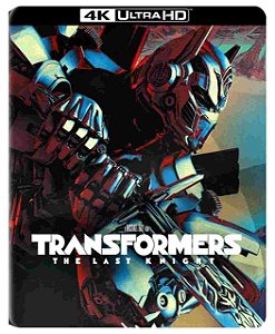 Steelbook 4k UHD + Blu Ray Transformers o Ultimo Cavaleiro