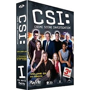 DVD BOX CSI 3ª Temporada Vol 3