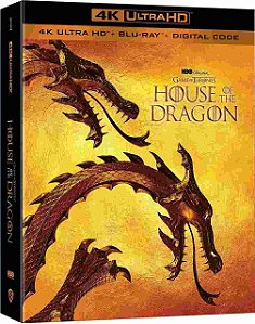 4k Ultra HD + Blu Ray House of the Dragon Primeira Temporada (SEM PT)