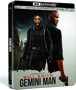 Steelbook 4k UHD + Blu Ray Projeto Gemini