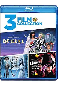 Blu-Ray Beetlejuice Charlie Chocolate Factory Corpse Bride
