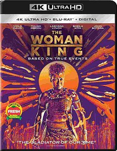 4K UHD + Blu-Ray The Woman King A Mulher Rei