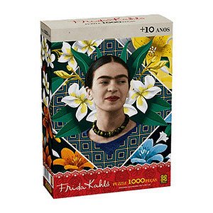 Puzzle 1000 peças Frida Kahlo - Grow