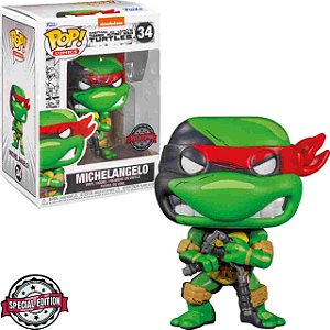 Funko Pop! Comics Teenage Mutant Ninja Turtles Michelangelo 34