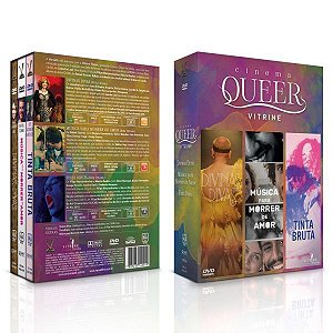 DVD Cinema Queer Vitrine - 3 Filmes