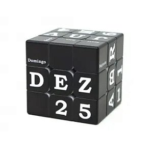 Cubo Mágico Vinci Calendario 3X3X3 Preto