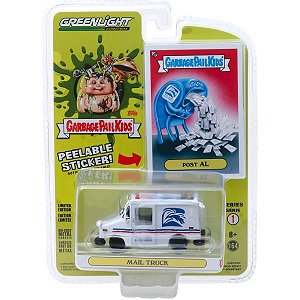 CARRO GREENLIGHT GARBAGE PAIL KIDS MAIL TRUCK - 1/64