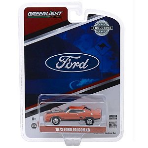 CARRO GREENLIGHT FORD FALCON XB CUSTOM 1973 - 1/64