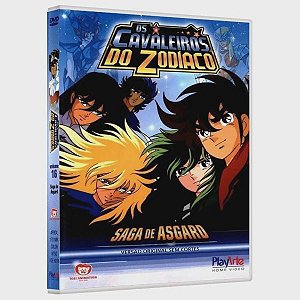 DVD OS CAVALEIROS DO ZODÍACO VOL.16 SAGA DE ASGARD