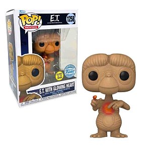 Funko Pop! Movies E.T. 40th with Glowing Heart 1258