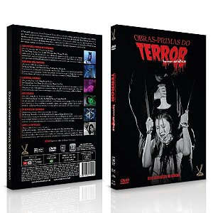 DVD Obras Primas do Terror Horror Asiático