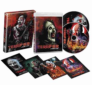 Blu-ray Duplo (Luva) Coleção Terrifier 1 e 2 (2016/2022)