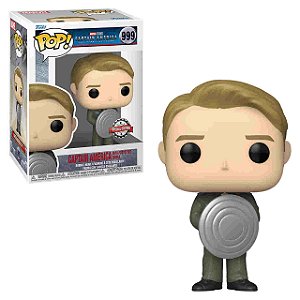 Funko Pop! Marvel Captain America With Prototype Shield 999