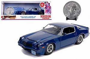 Stranger Things Billy's Chevy Camaro Z28 With Coin 1/24 Jada Toys