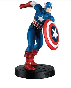 Estatua Arquivos Marvel Clássicos Anos 60 Capitão América 02