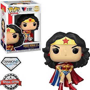 Funko Pop! Wonder Woman 80th Exclusive Diamond (Cape) 433
