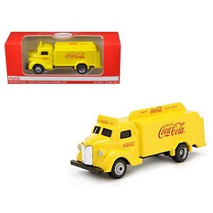 Caminhão Coca Cola Bottle Truck Amarelo 1947 1/87