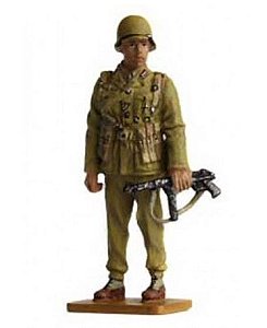 Miniatura Soldado Subtenente Afrika Korps Alemanha 1942