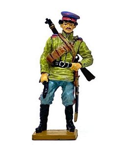 Miniatura Soldado Don Cossack Rússia 1918
